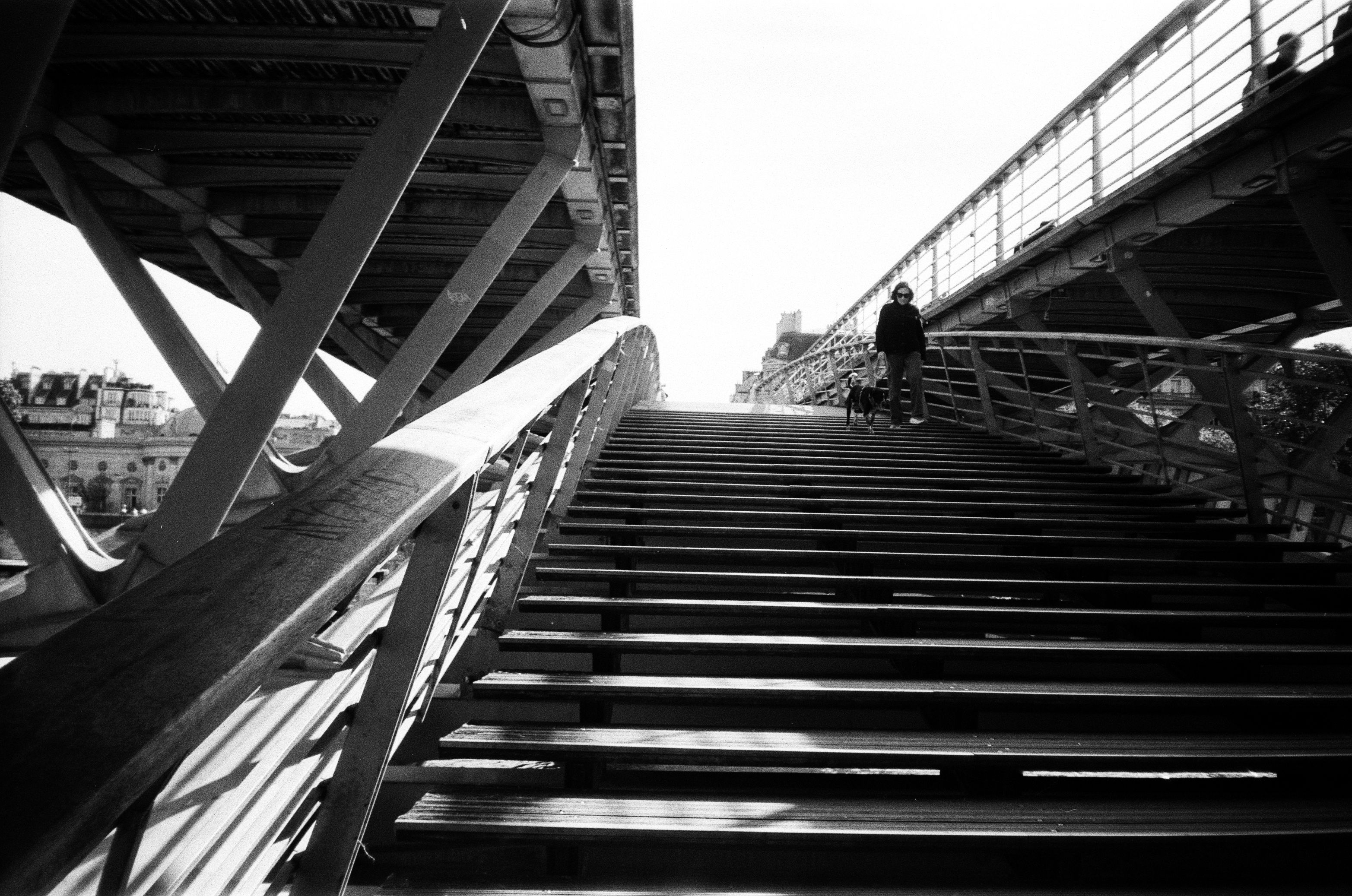 Film photograph from paris, bright hours series