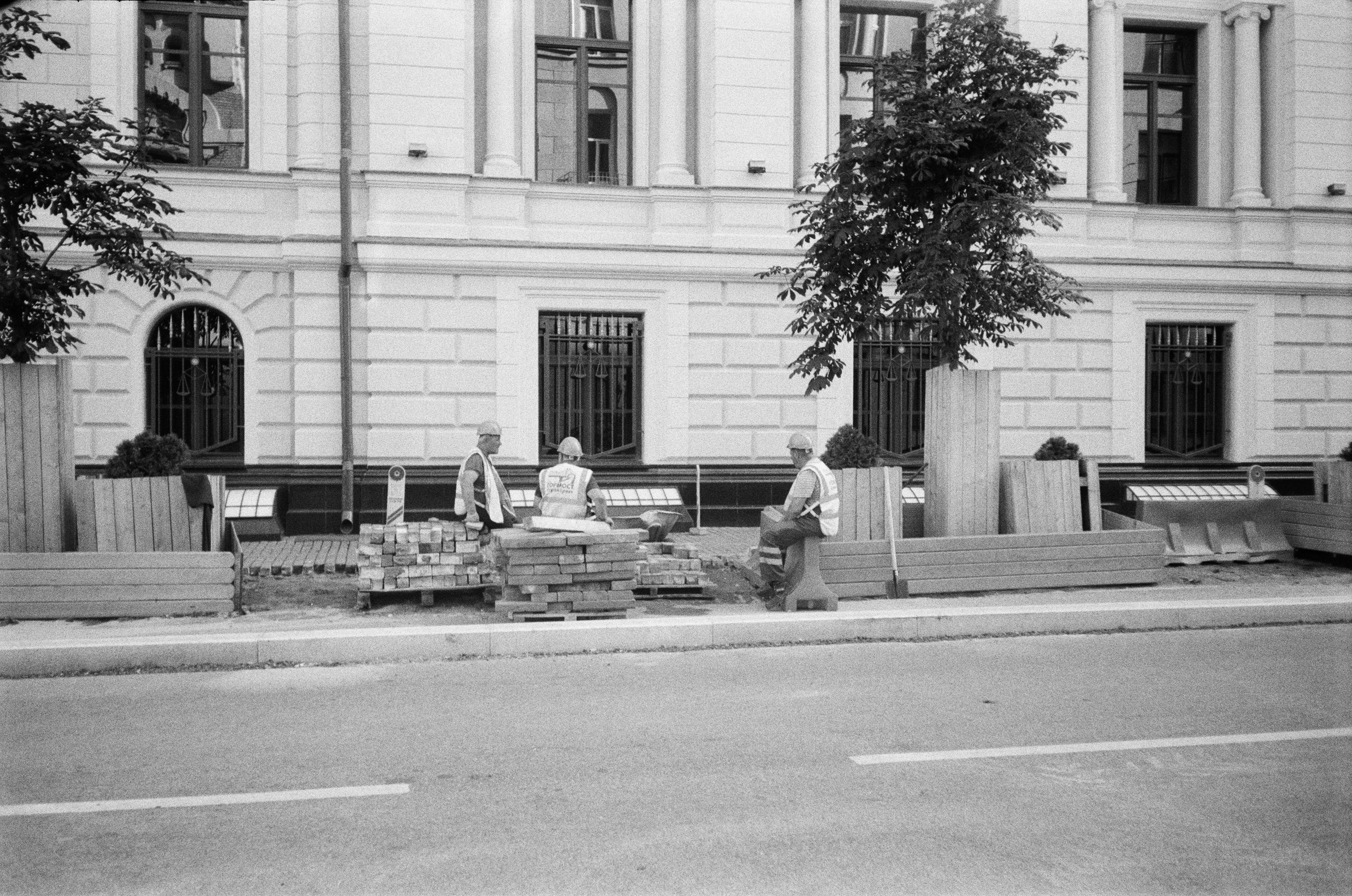 Film photograph from a moscow summer series