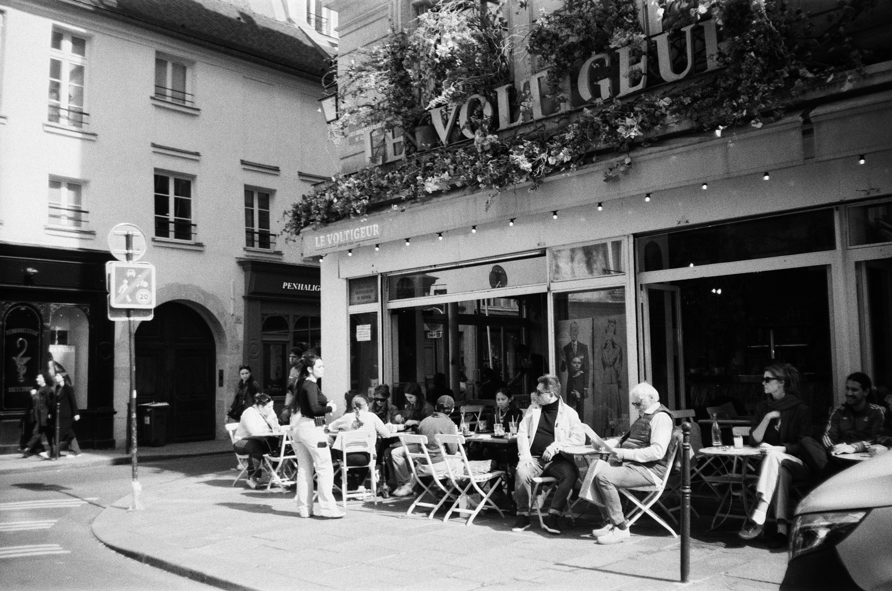 Film photograph from at the table series
