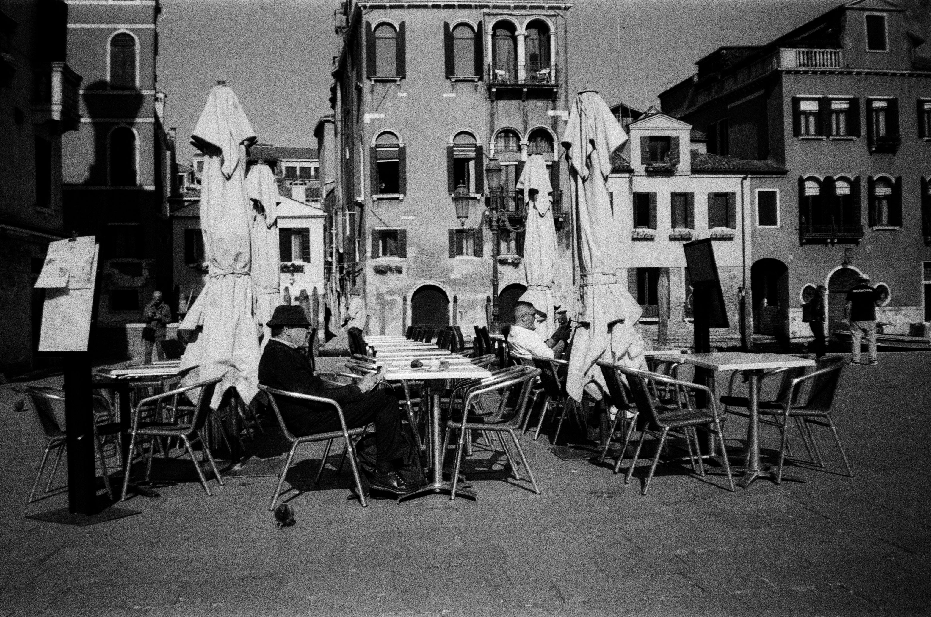 Film photograph from at the table series