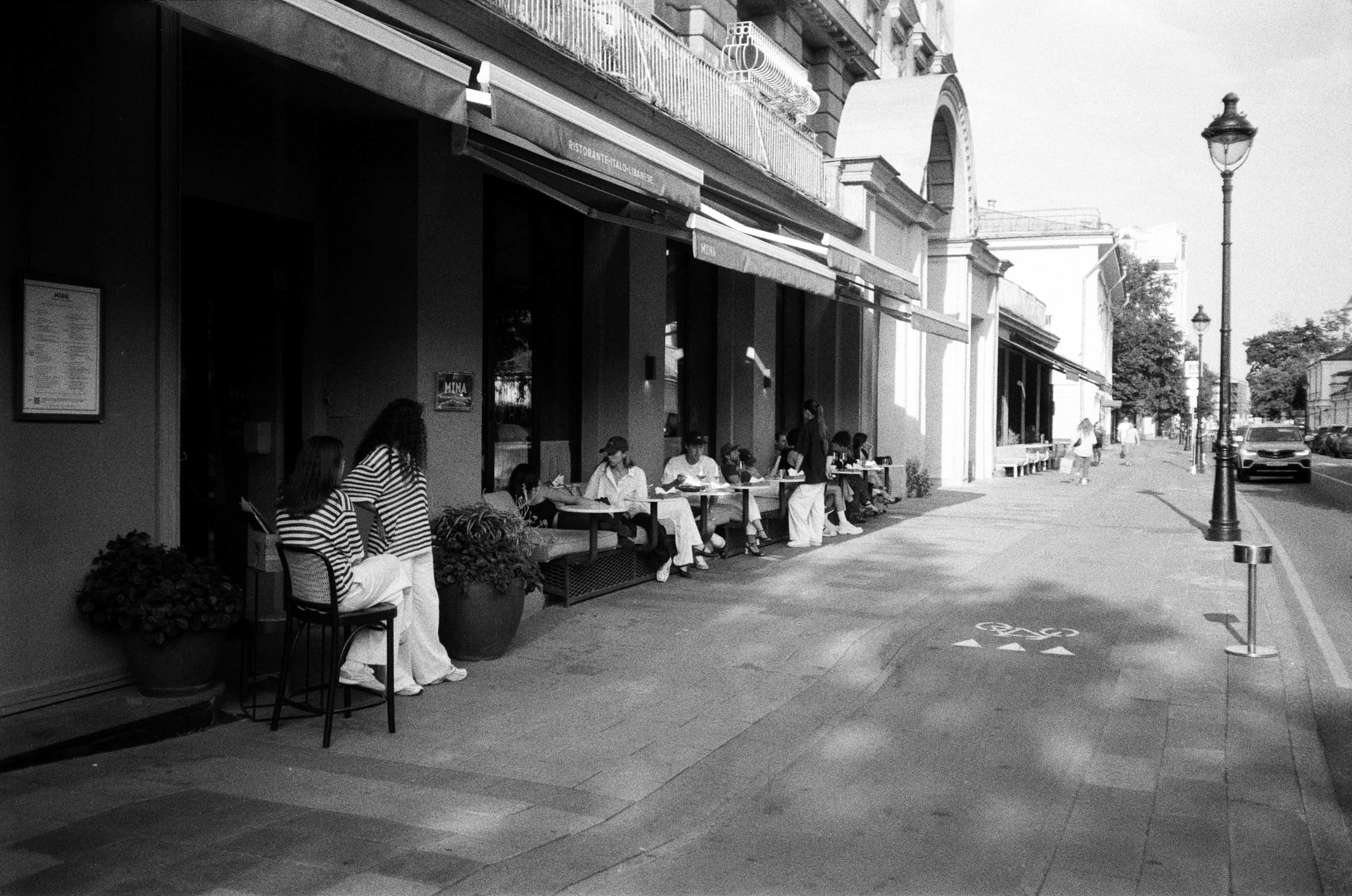 Film photograph from at the table series