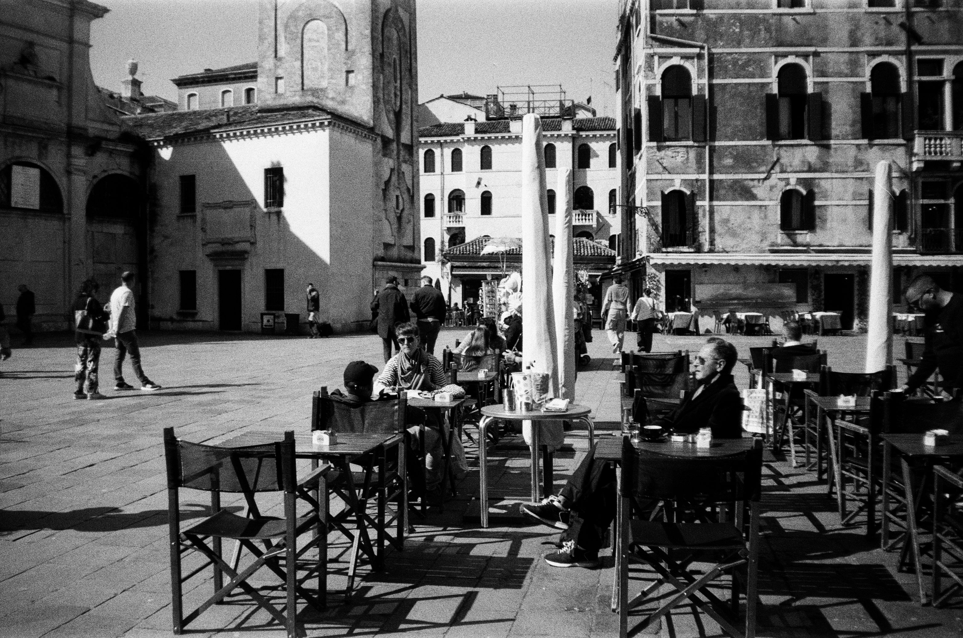 Film photograph from at the table series
