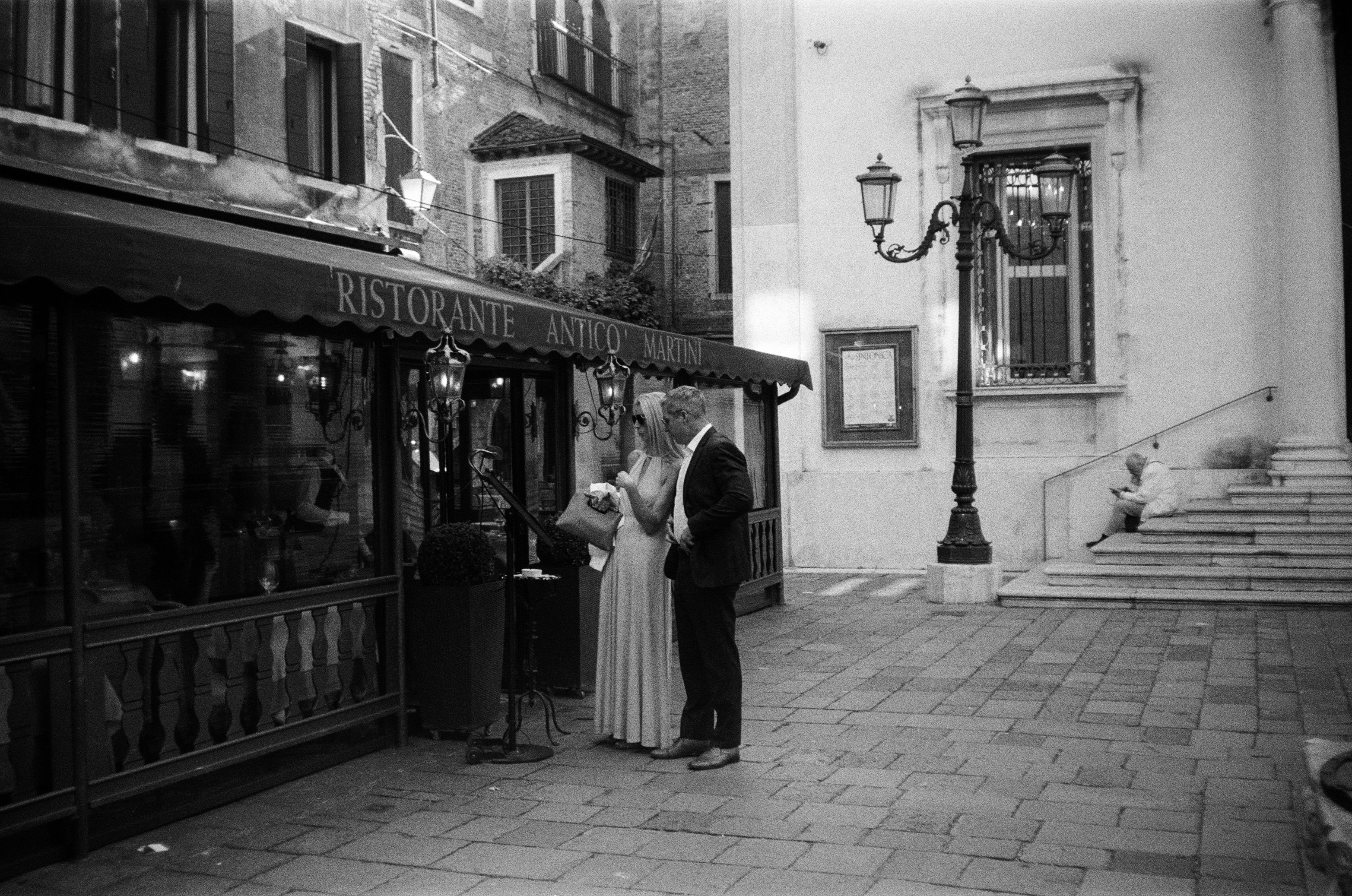 Film photograph from at the table series