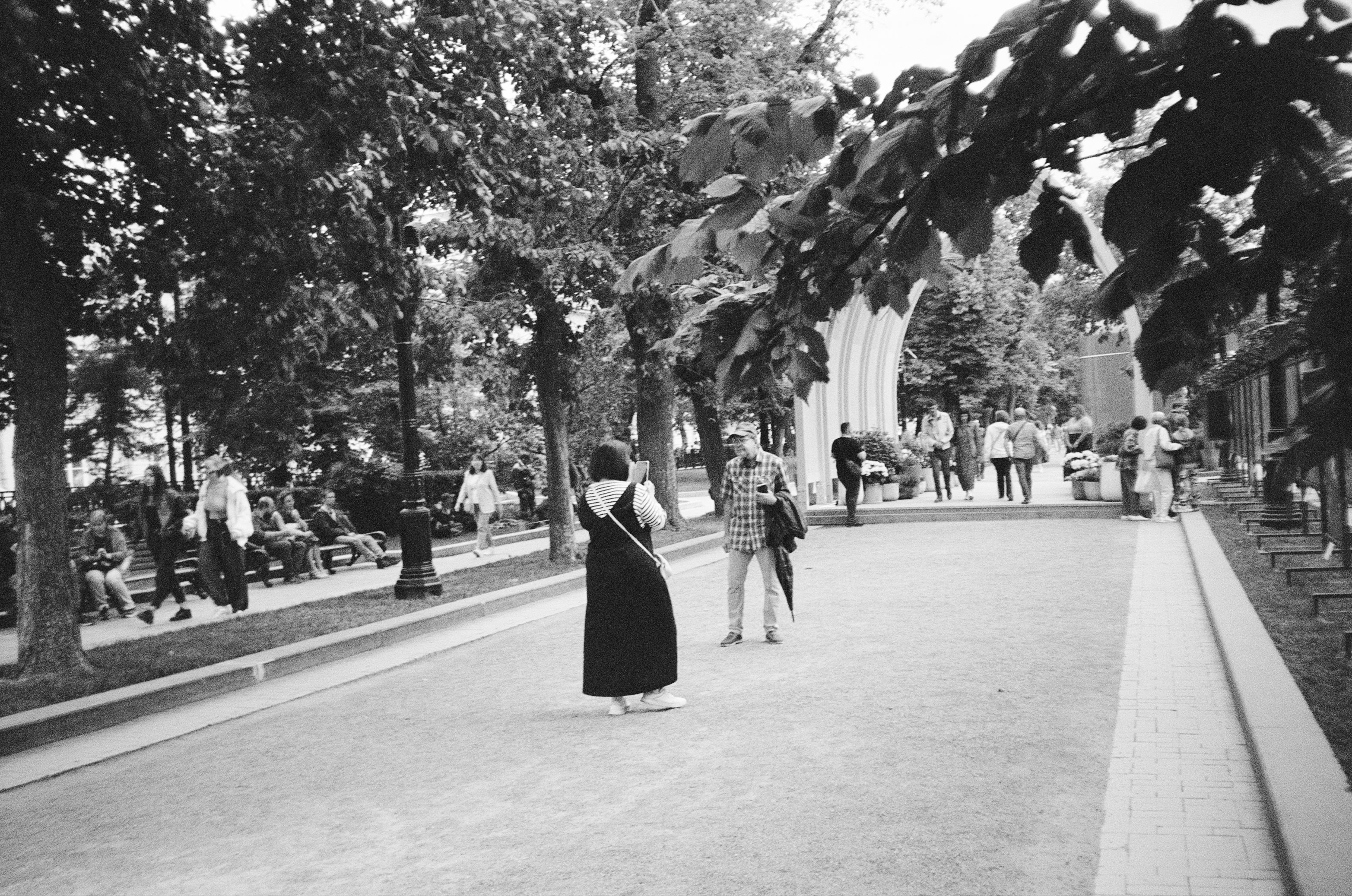 Film photograph from a moscow summer series