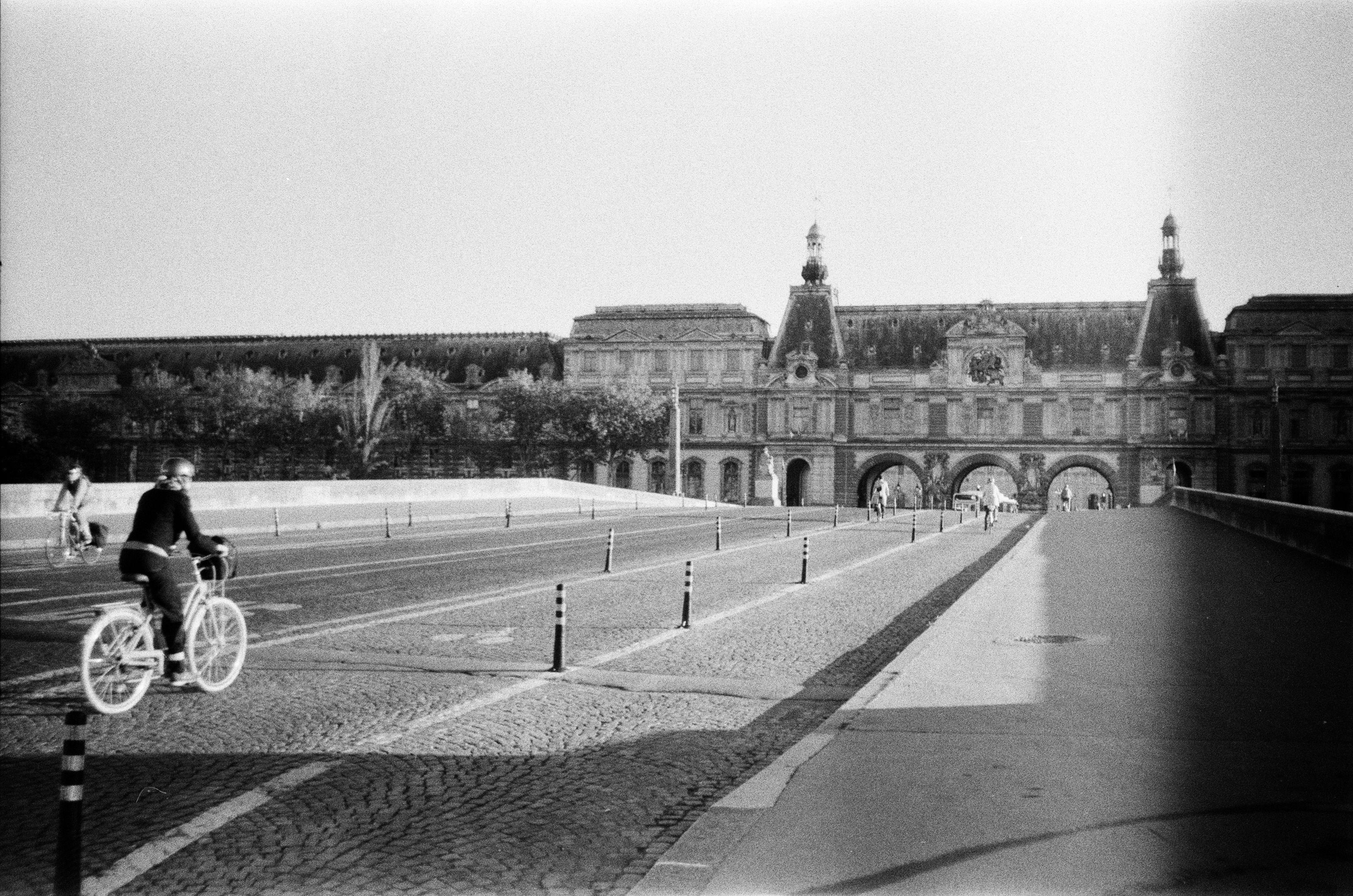 Film photograph from paris, bright hours series