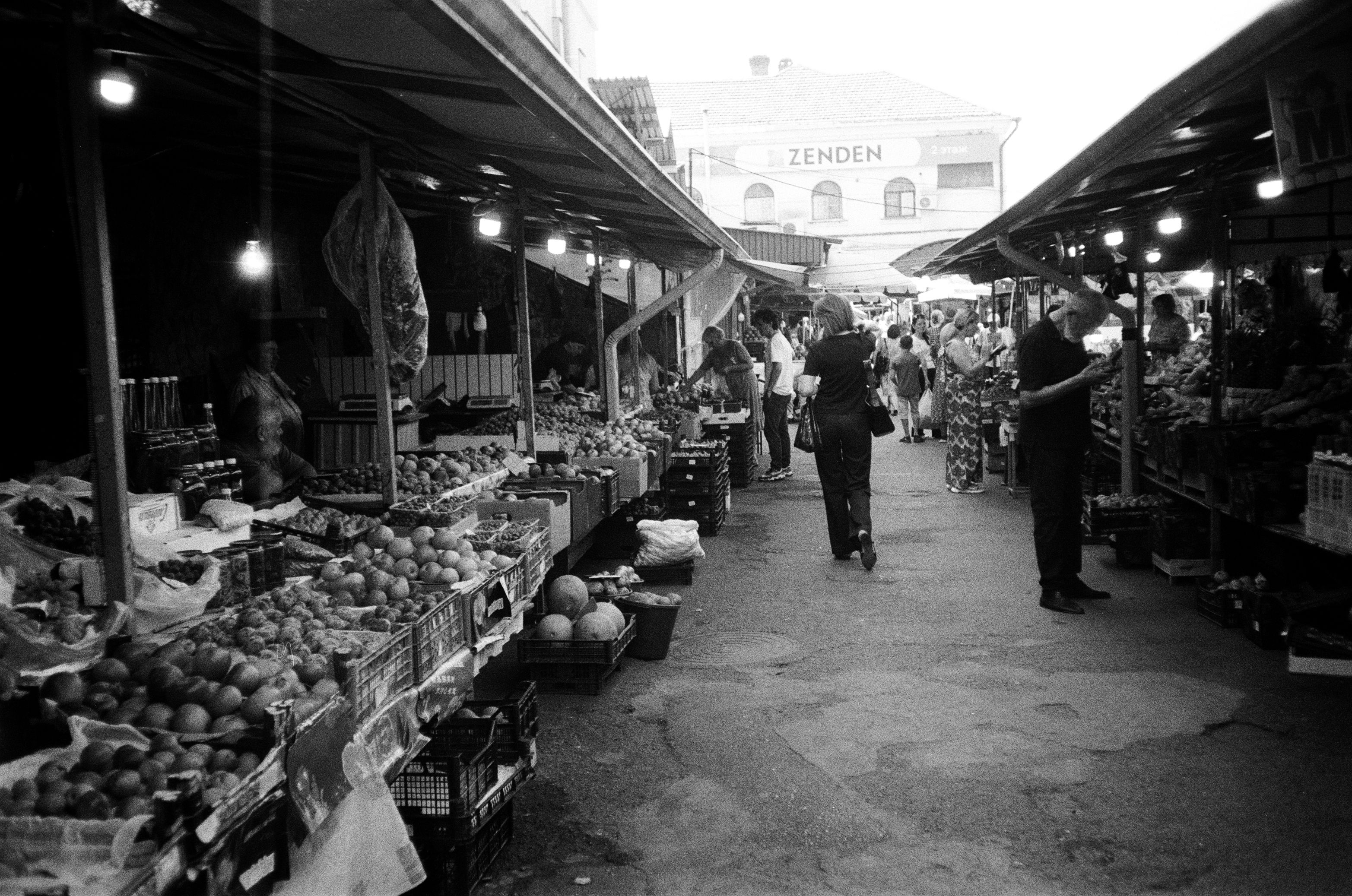 Film photograph from markets series