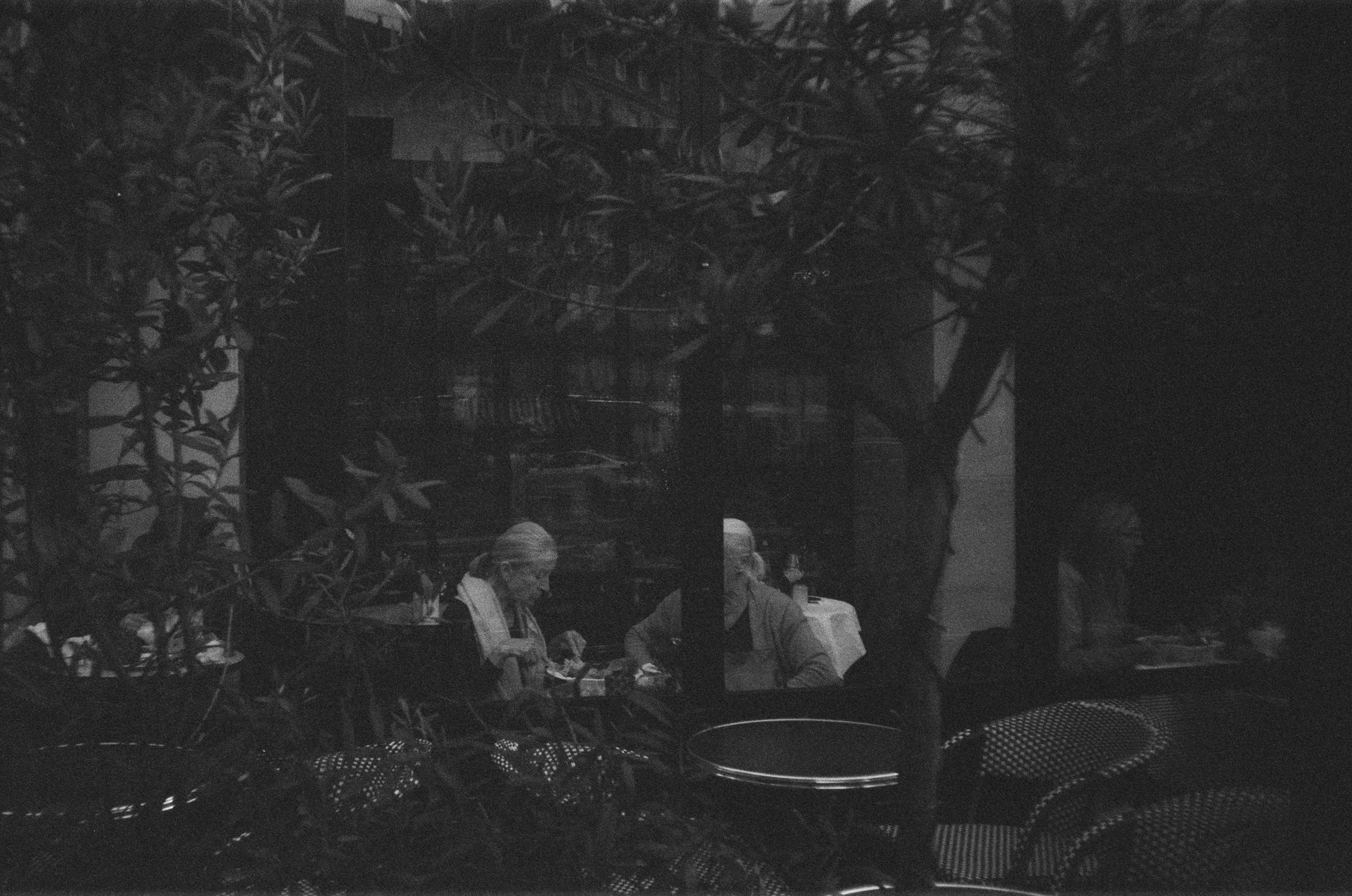 Film photograph from at the table series