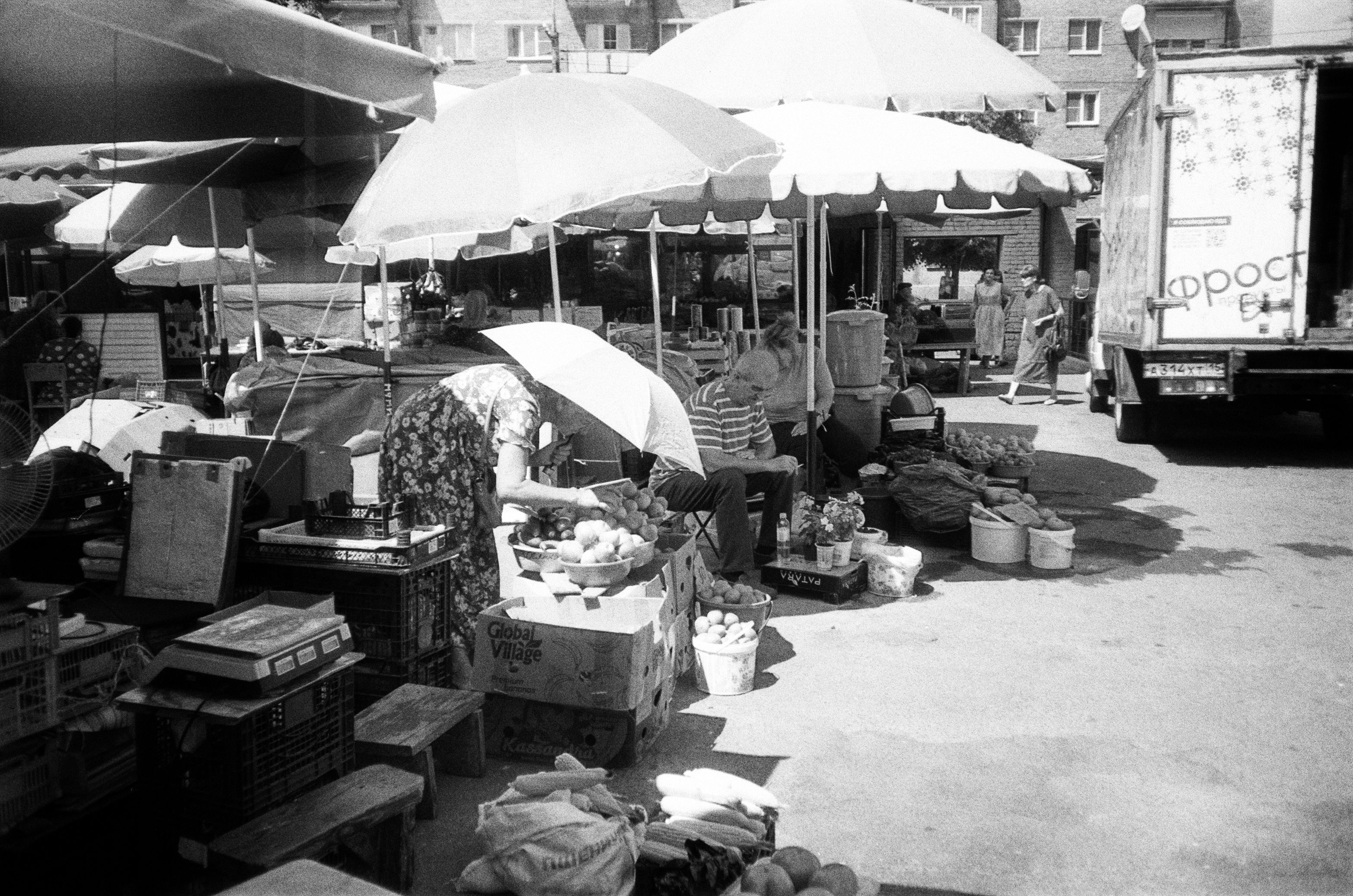 Film photograph from markets series
